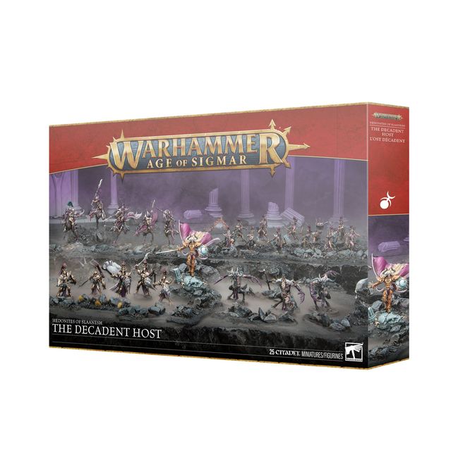 Age of Sigmar: Hedonites of Slaanesh The Decadent Host