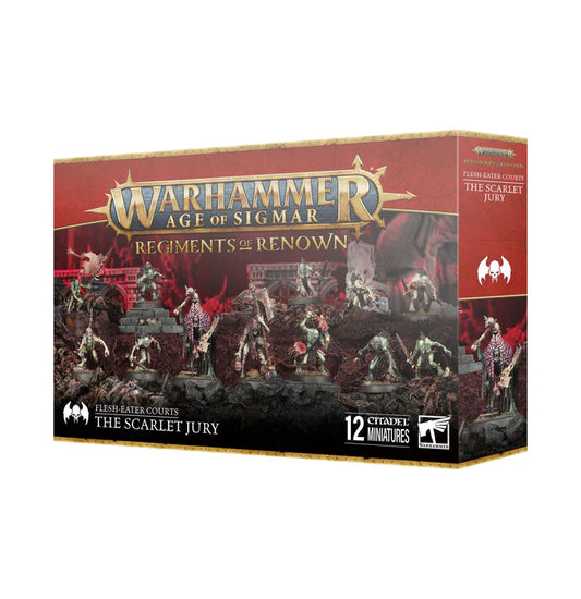 Age of Sigmar: Regiments of Renown Flesh-Eater Courts The Scarlet Jury