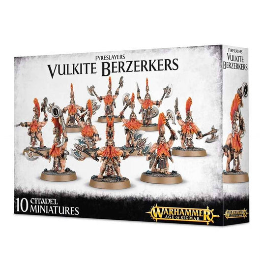 Age of Sigmar: Fyreslayers Vulkite Berzerkers