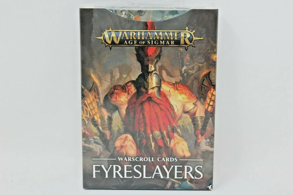 Age of Sigmar: Warscroll Cards Fyreslayers