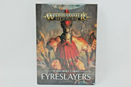 Age of Sigmar: Warscroll Cards Fyreslayers