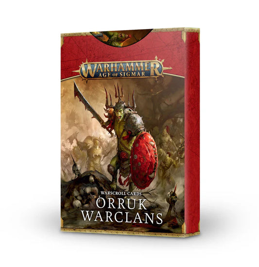 Age of Sigmar: Warscroll Cards Orruk Warclans