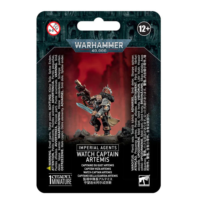 Warhammer 40k: Imperial Agents Watch Captain Artemis