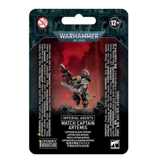 Warhammer 40k: Imperial Agents Watch Captain Artemis