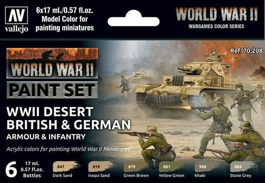 World War II Paint Set British & German